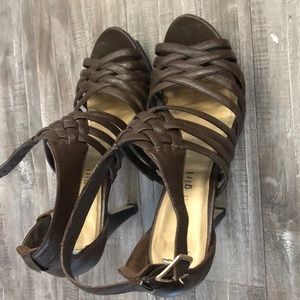 Brown heels